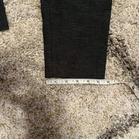 EXPRESS GRAY Black Trim Editor DRESS PANTS SZ 0 - Picture 8 of 10